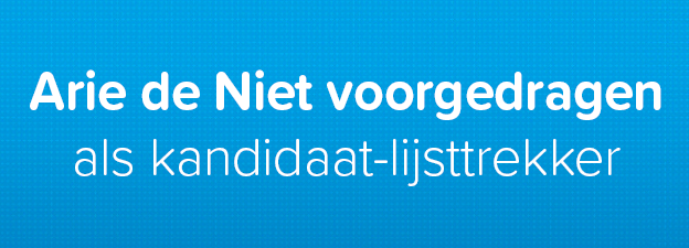 Arie de Niet voorgedragen als kandidaat-lijsttrekker ChristenUnie Deventer
